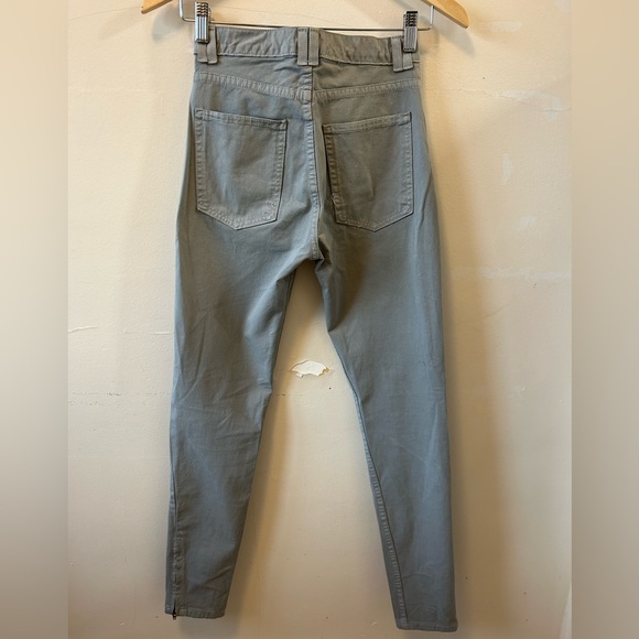 Grey Cigarette Pants (American Apparel) - Picture 2 of 6
